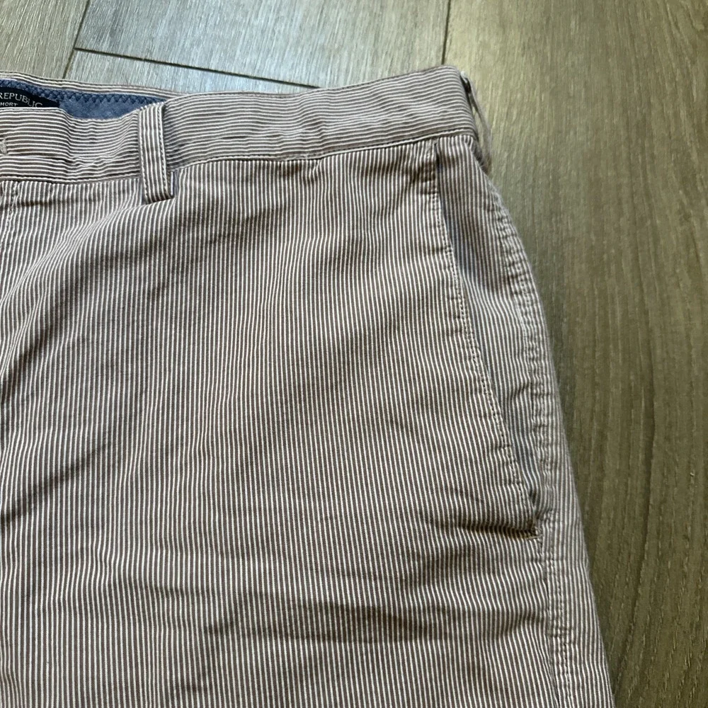Banana Republic Shorts Men's Size 38 Striped Aiden‎ 8
